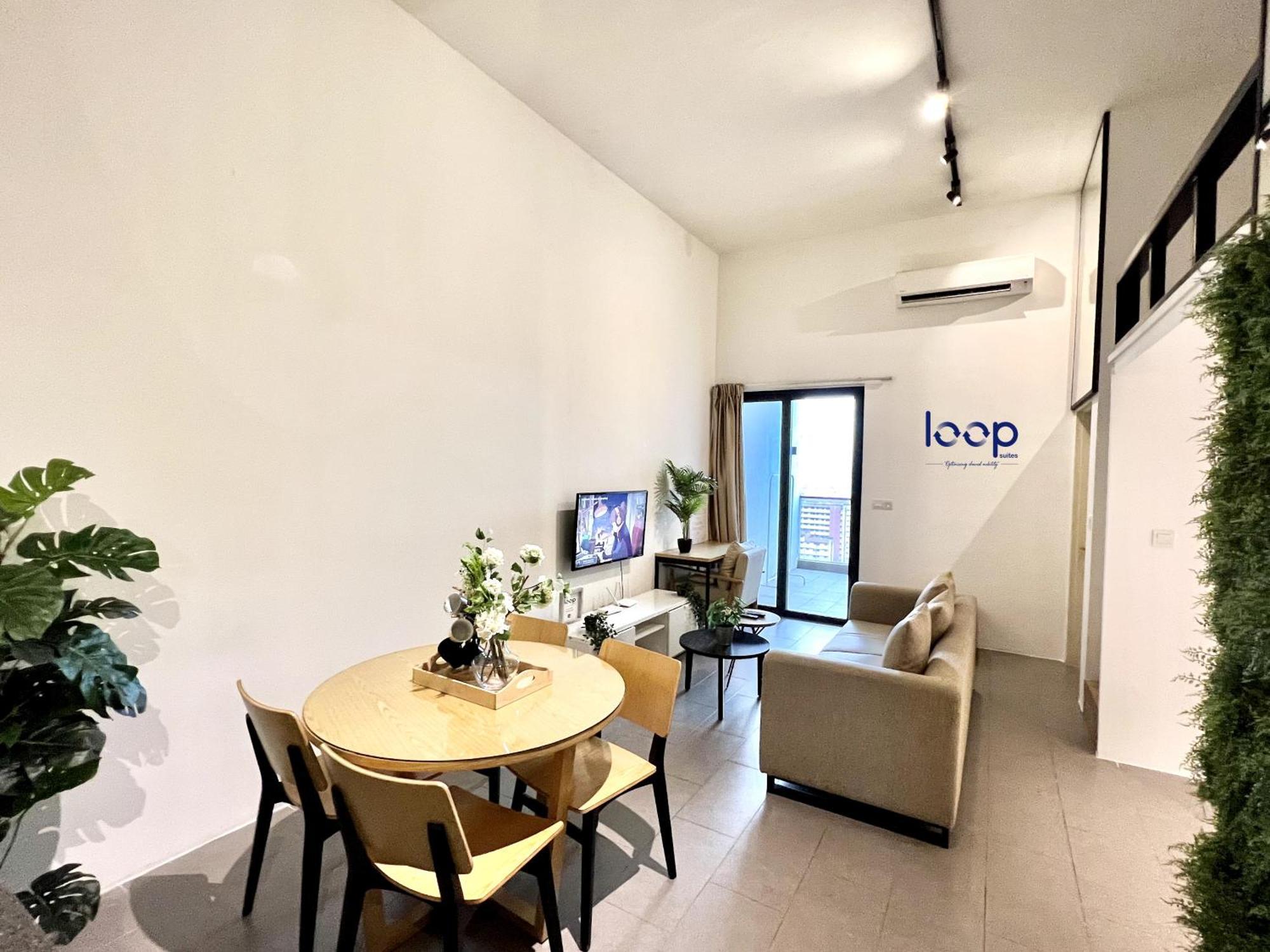 Kl Sentral Serviced Apartment - The Establishment Kl Sentral By Loop Suites Kuala Lumpur Zimmer foto